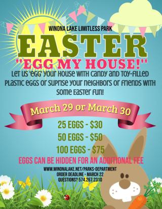 East egg my house flyer