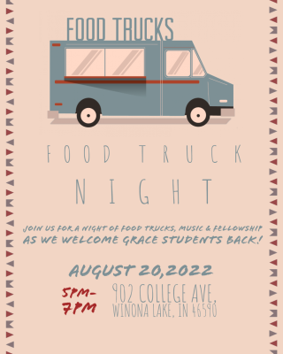 food truck evening flyer