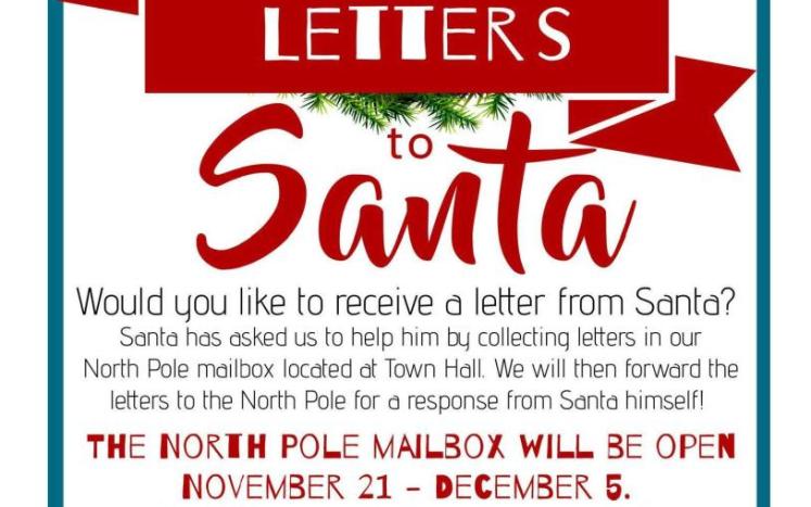 letters to Santa flyer
